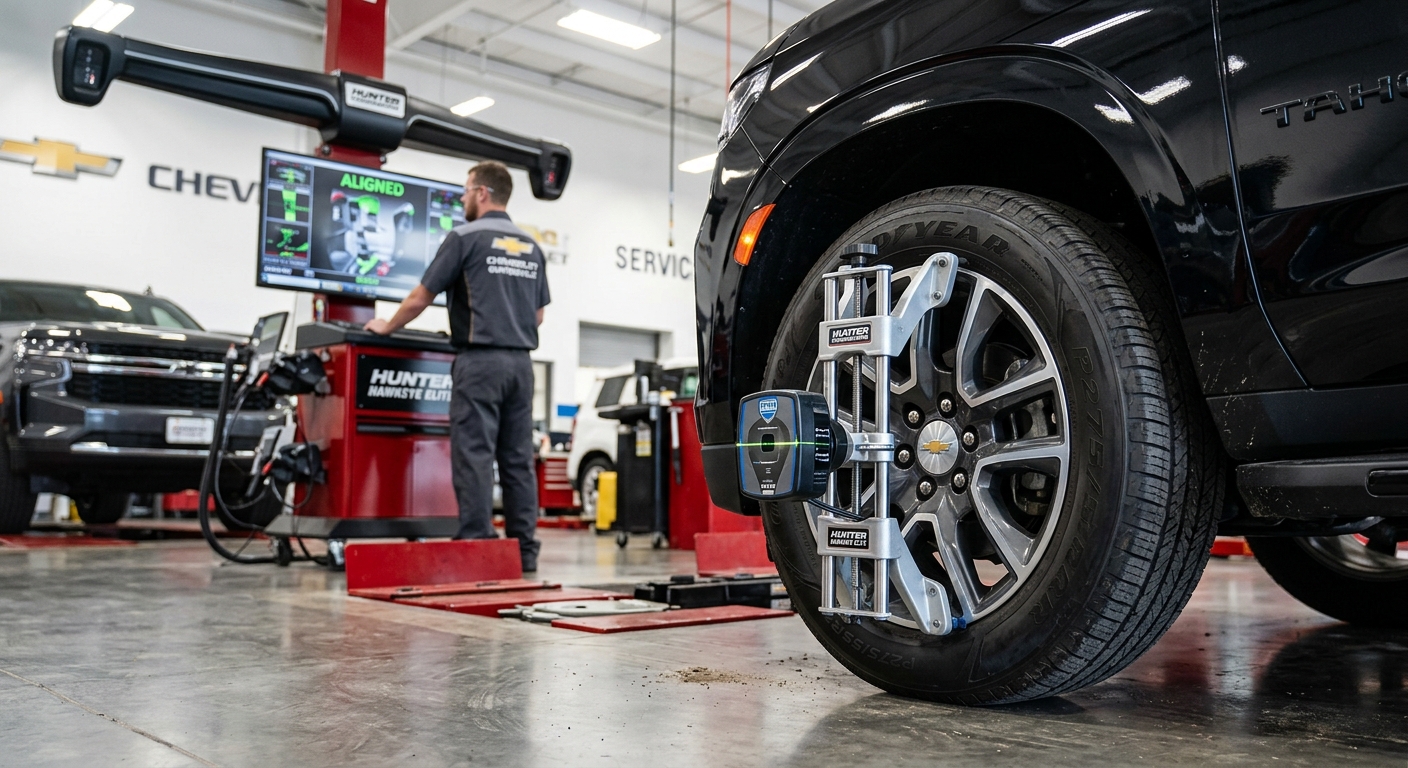 What I Tell Our Customers About Chevrolet Wheel Alignment Intervals | Guntersville Chevrolet
