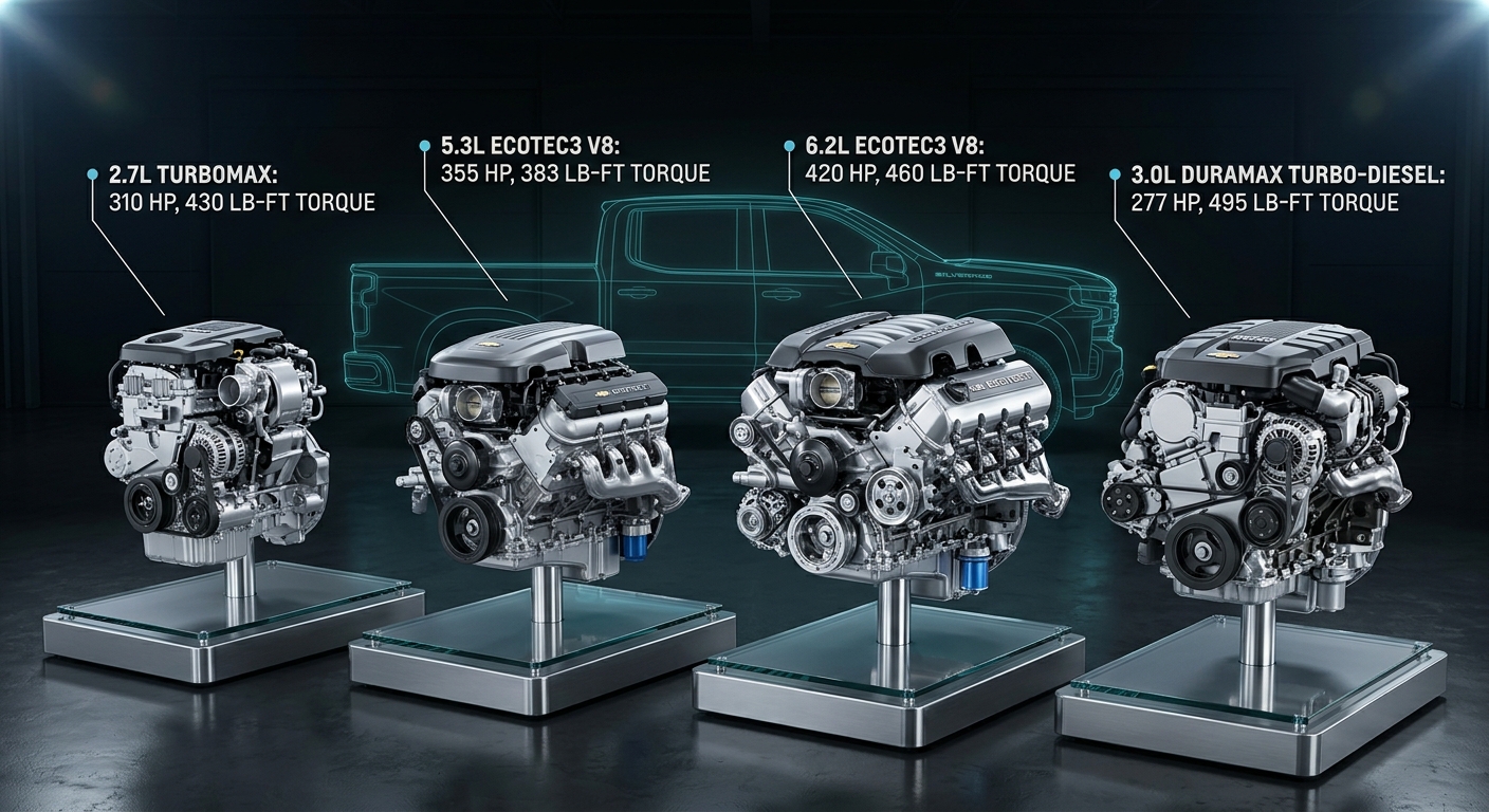 What Engine Options Come in the Chevy Silverado 1500? | Guntersville Chevrolet
