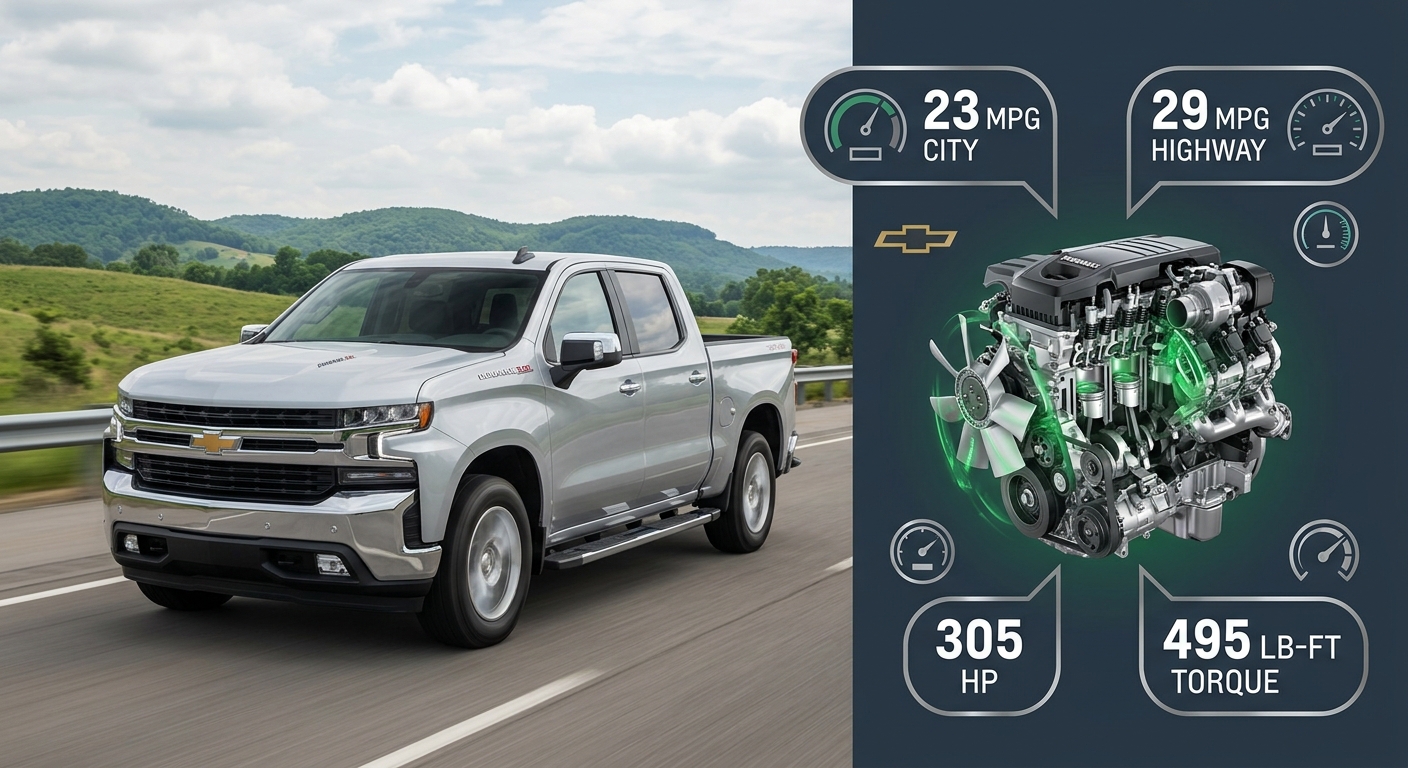 What Is the Fuel Economy Rating for the 3.0L Duramax Diesel Engine? | Guntersville Chevrolet
