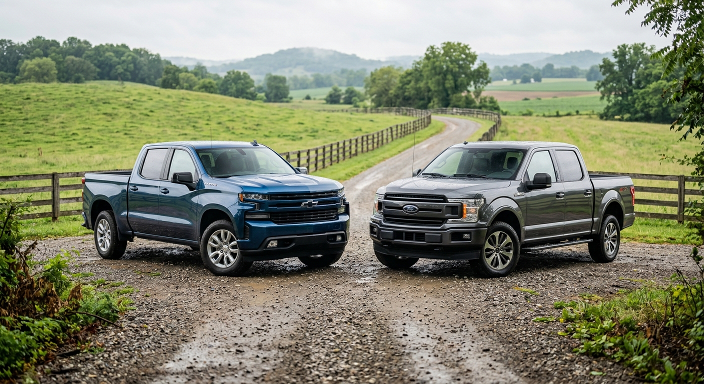 Comparing the 2026 Chevrolet Silverado 1500 and the Ford F-150 for Local Drivers | Newton Chevrolet GMC