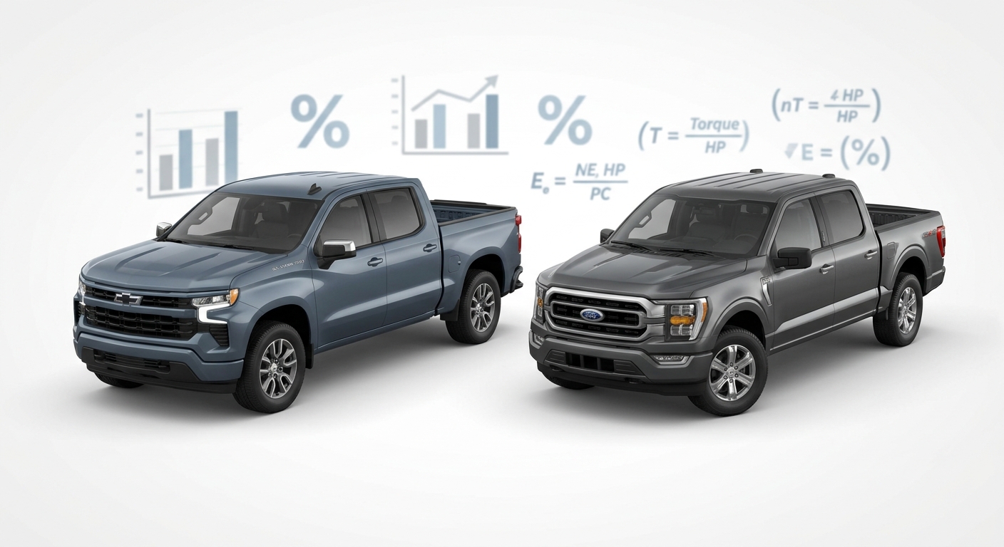 The Real Math on Truck Buying: 2026 Silverado 1500 vs Ford F-150 | Newton Chevrolet GMC