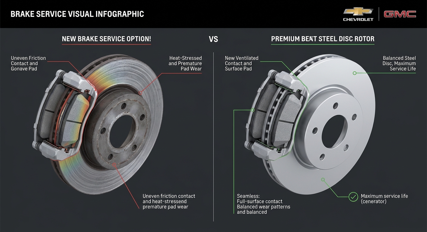 Is It More Cost-Effective Long Term to Replace Brake Pads and Rotors Together? | Newton Chevrolet GMC