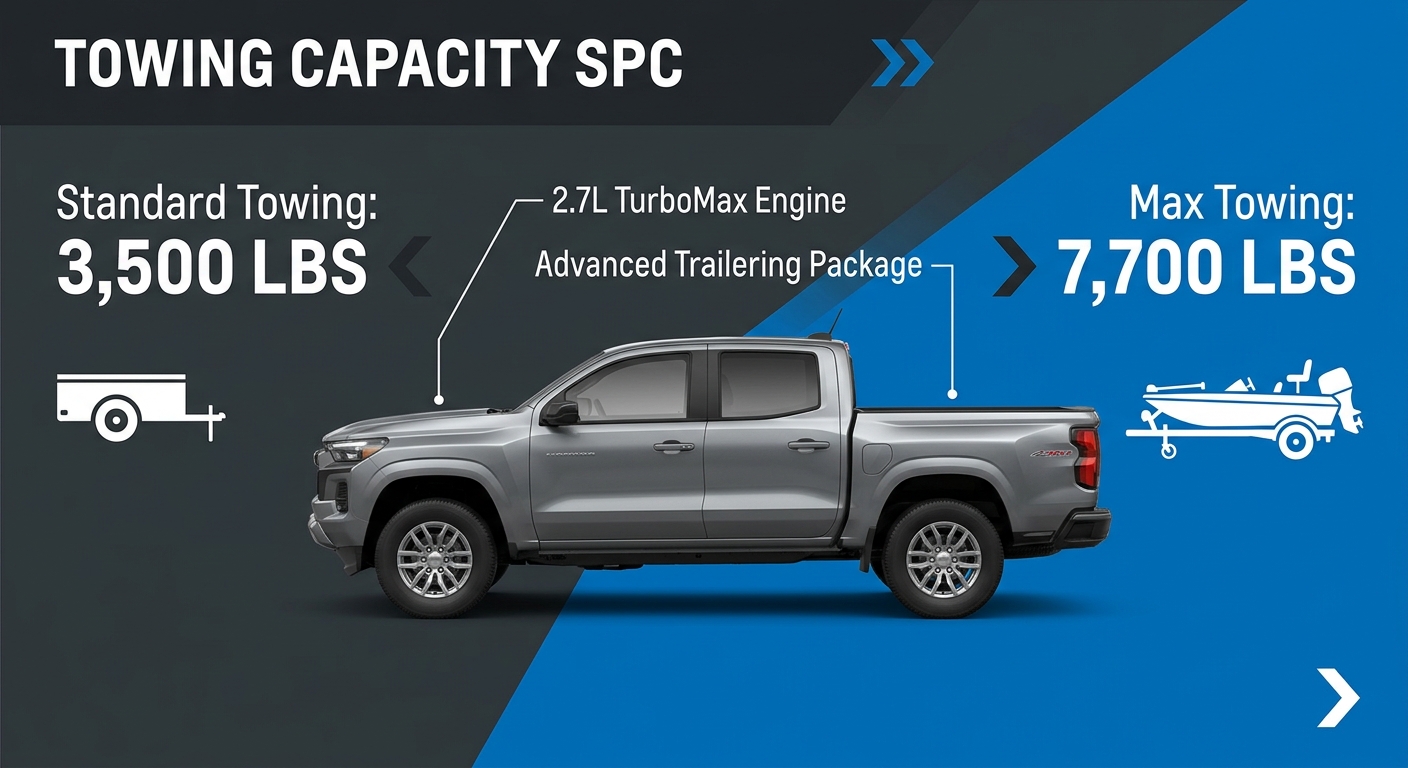 What Is the Towing Capacity of the 2024 Chevy Colorado? | Newton Chevrolet GMC