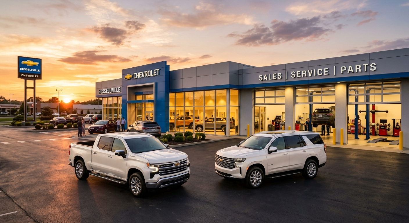 Finding a Chevrolet Dealer: Sales and Service Operations | Newton Chevrolet of Russellville