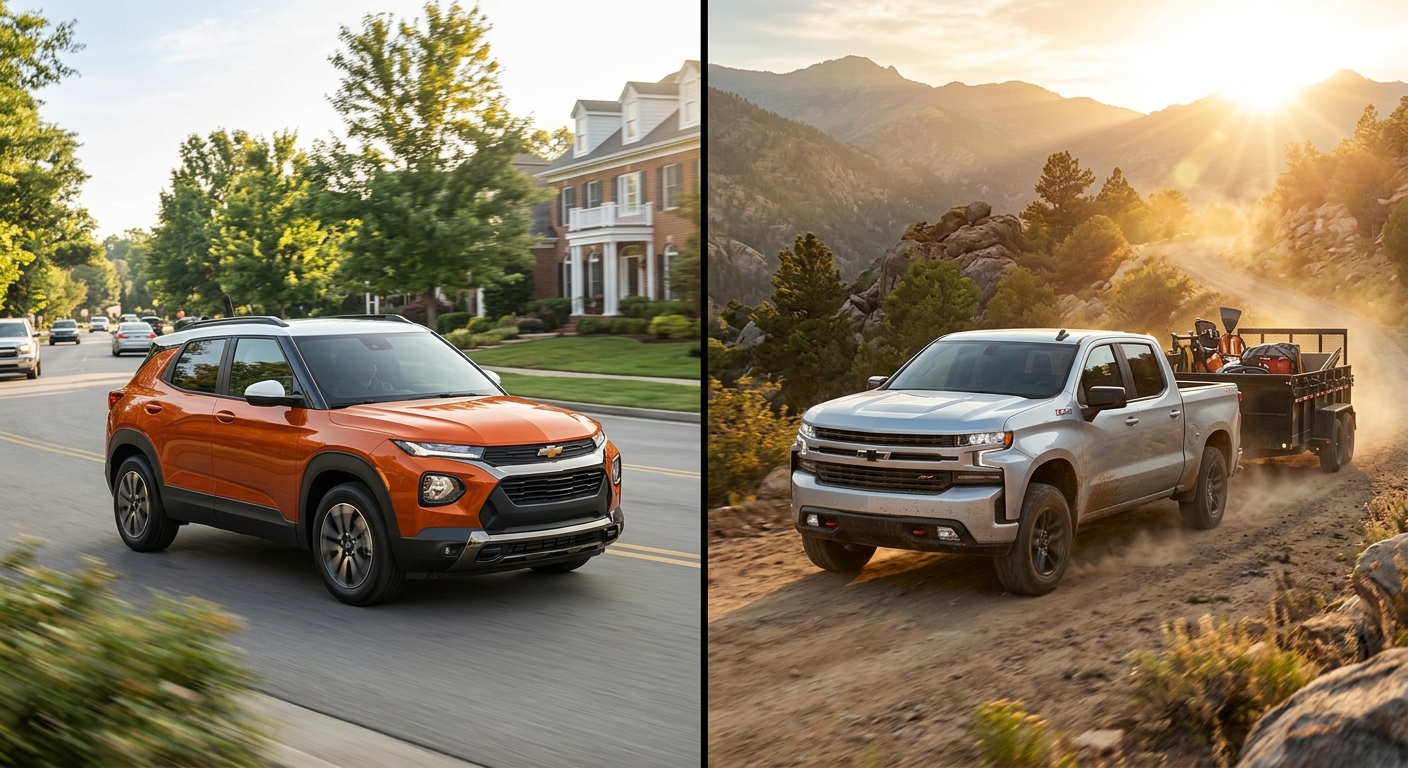 Is the 2026 Chevrolet Trailblazer ACTIV a Better Buy Than a 2018 Chevrolet Silverado 1500 LT? | Newton Chevrolet of Russellville