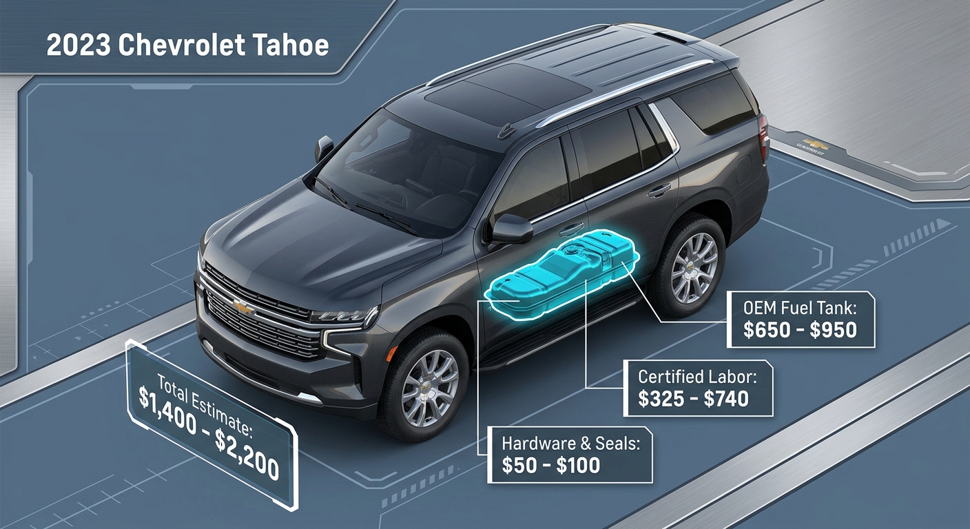 How Much Does It Cost to Replace the Fuel Tank on a 2023 Chevrolet Tahoe? | Newton Chevrolet of Russellville