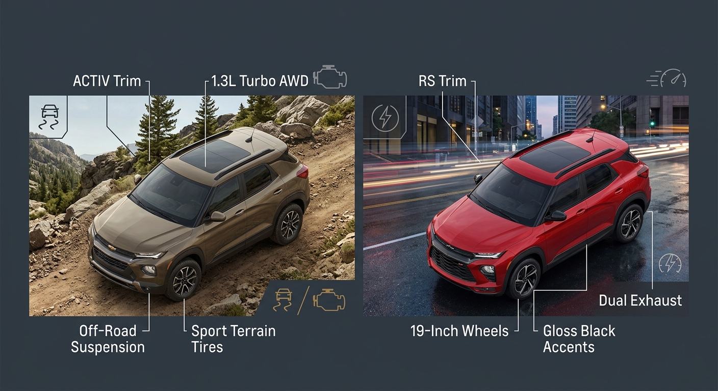 What details matter most when comparing two Trailblazers? | Newton Chevrolet of Russellville