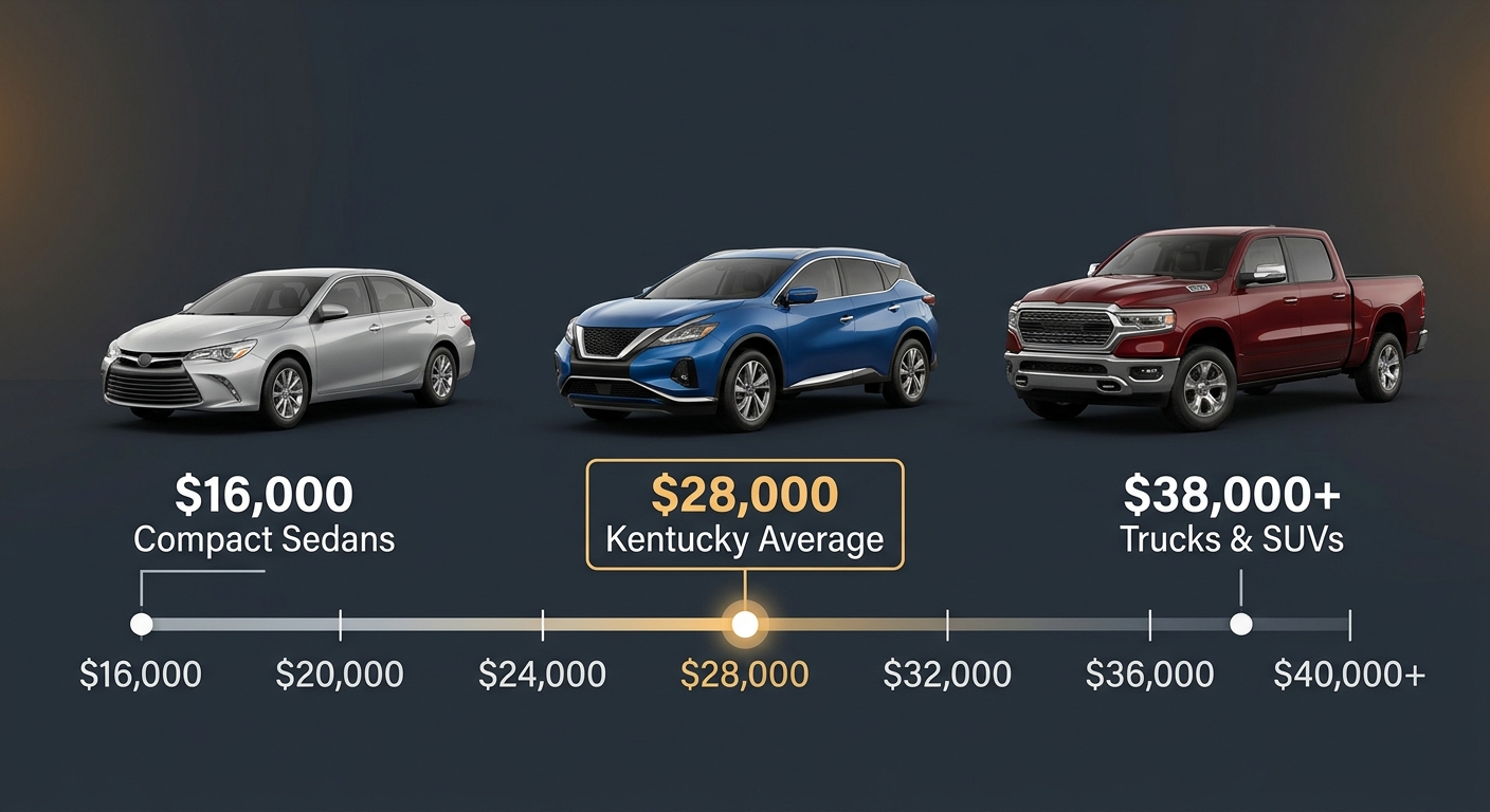 What Is the Average Price of a Used Car in Kentucky in 2026? | Newton Chevrolet of Russellville