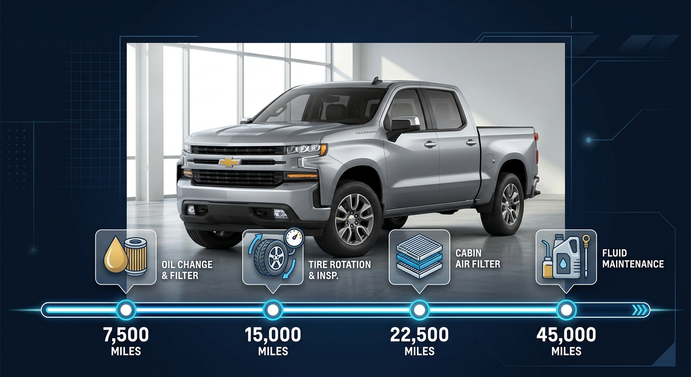What is the Recommended Maintenance Schedule for 2026 Chevrolet Vehicles? | Newton Chevrolet of Russellville