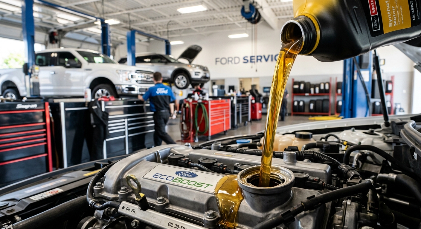 The Truth About Synthetic vs. Regular Oil From Our Service Bay | Newton Ford South