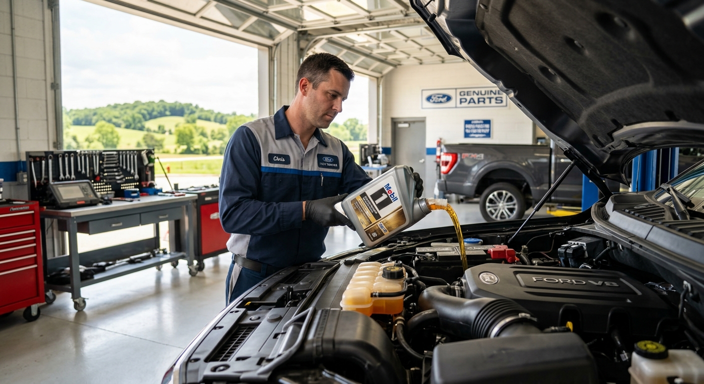 Understanding the Value and Costs of Ford Oil Changes | Newton Ford South
