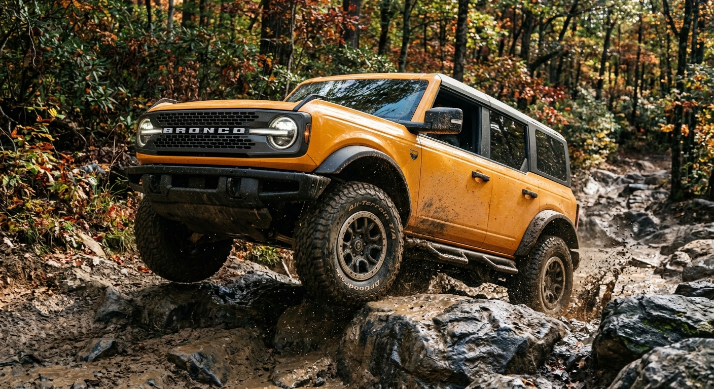 Exploring the 2026 Ford Bronco Off-Road Capability | Newton Ford South