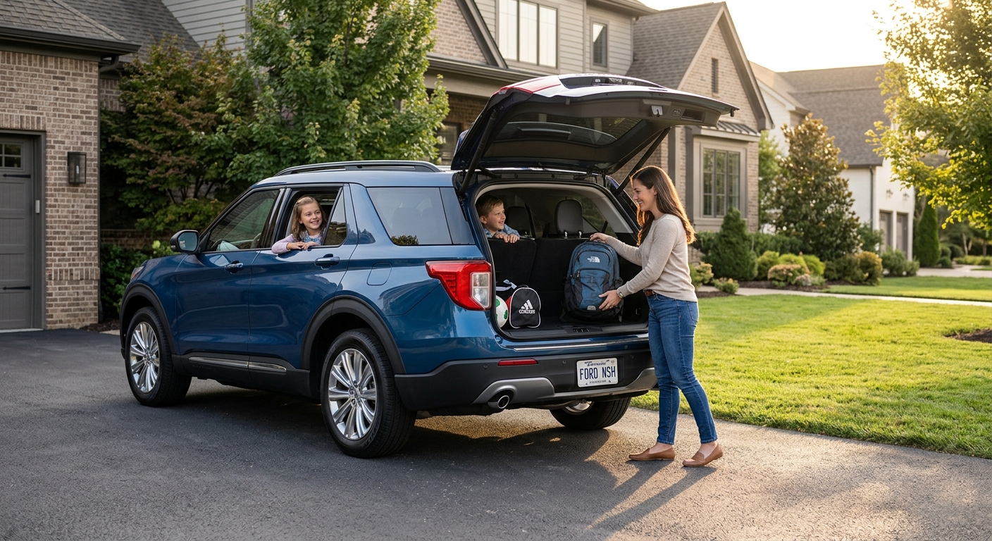 Why the 2026 Ford Explorer Fits Most Family Routines | Newton Ford South