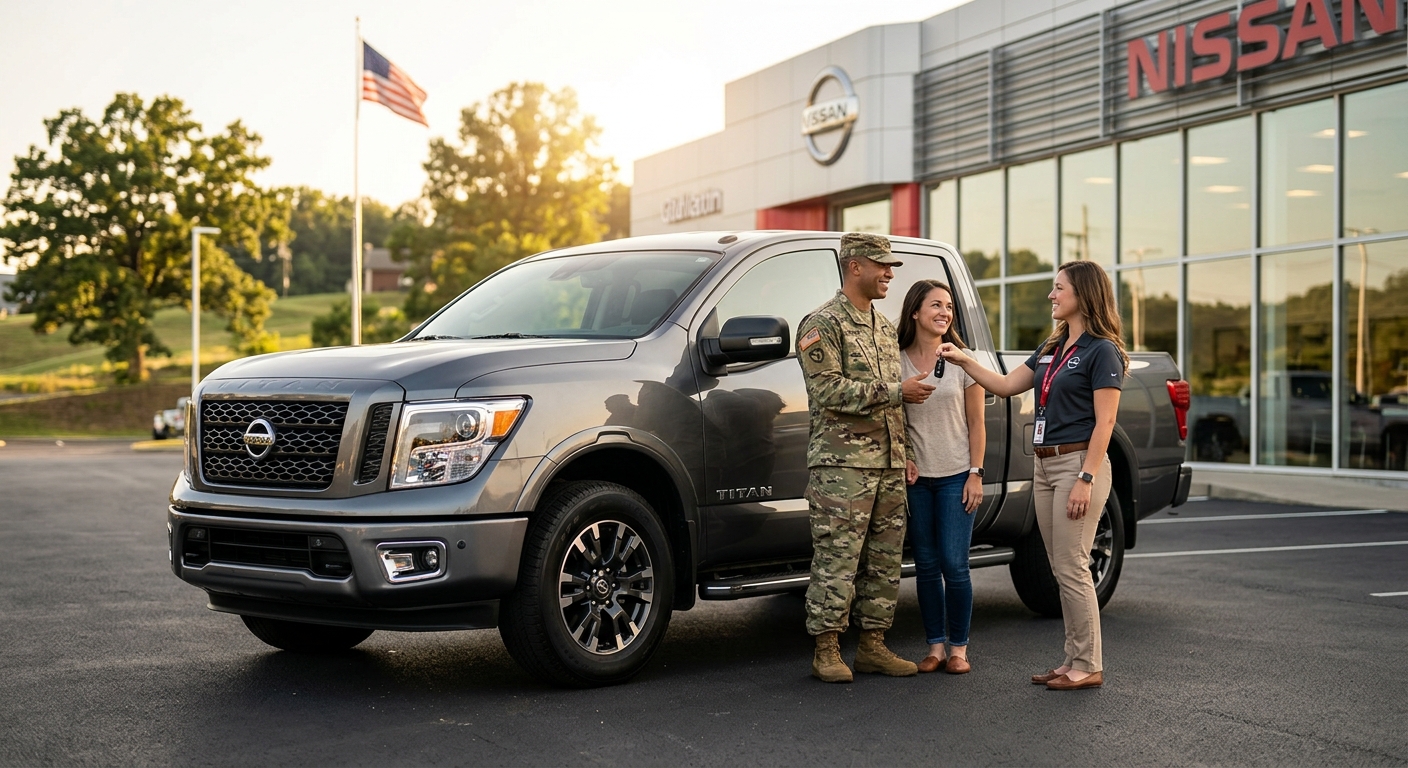 Maximizing the Nissan Military Savings Program at Our Dealership | Newton Nissan of Gallatin