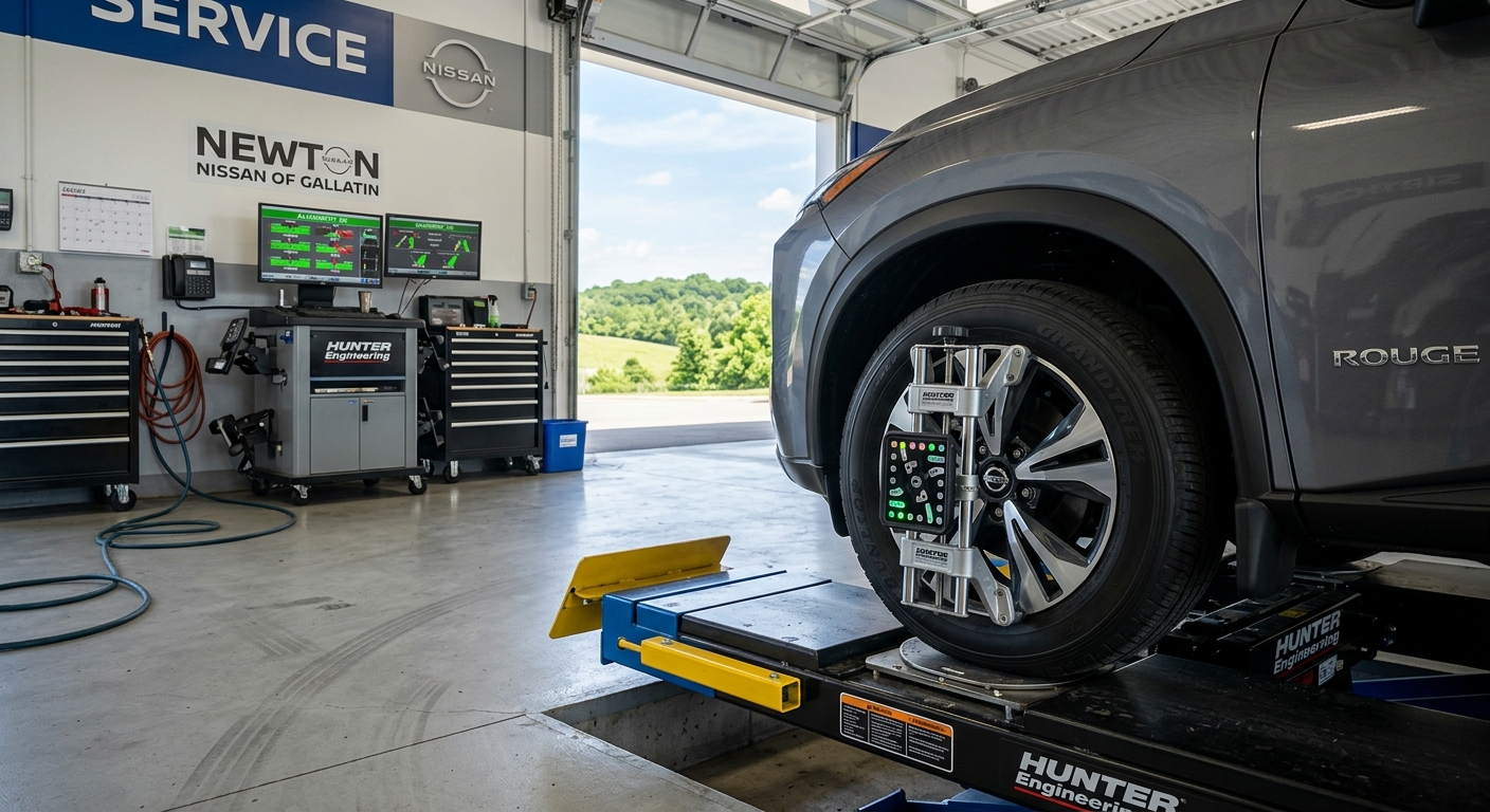 Understanding the Vital Roles of Wheel Alignment and Tire Balancing | Newton Nissan of Gallatin