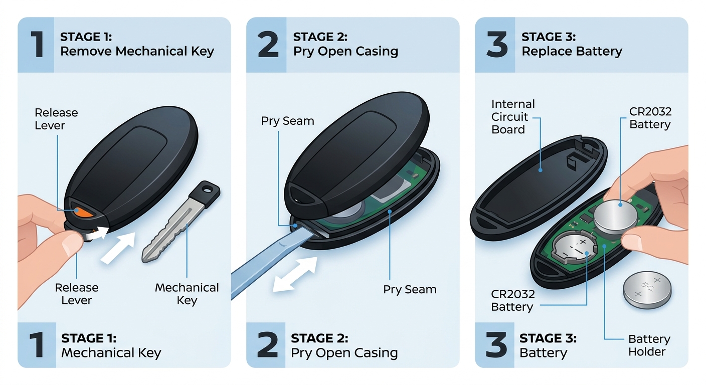 Demystifying Your Nissan Intelligent Key: Battery Specifications, Replacements, and Expert Solutions | Newton Nissan of Gallatin