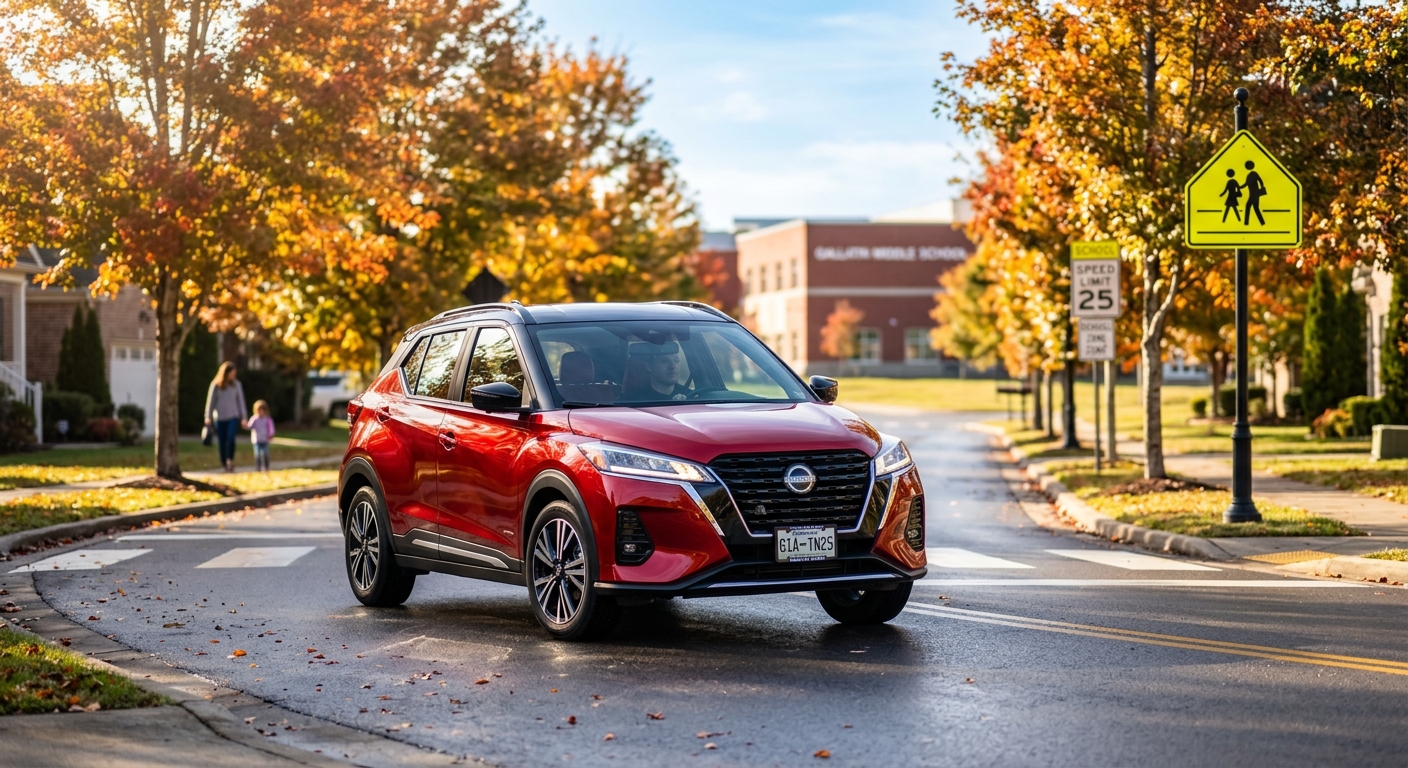 Navigating Middle Tennessee School Zones in the Redesigned Nissan Kicks | Newton Nissan of Gallatin