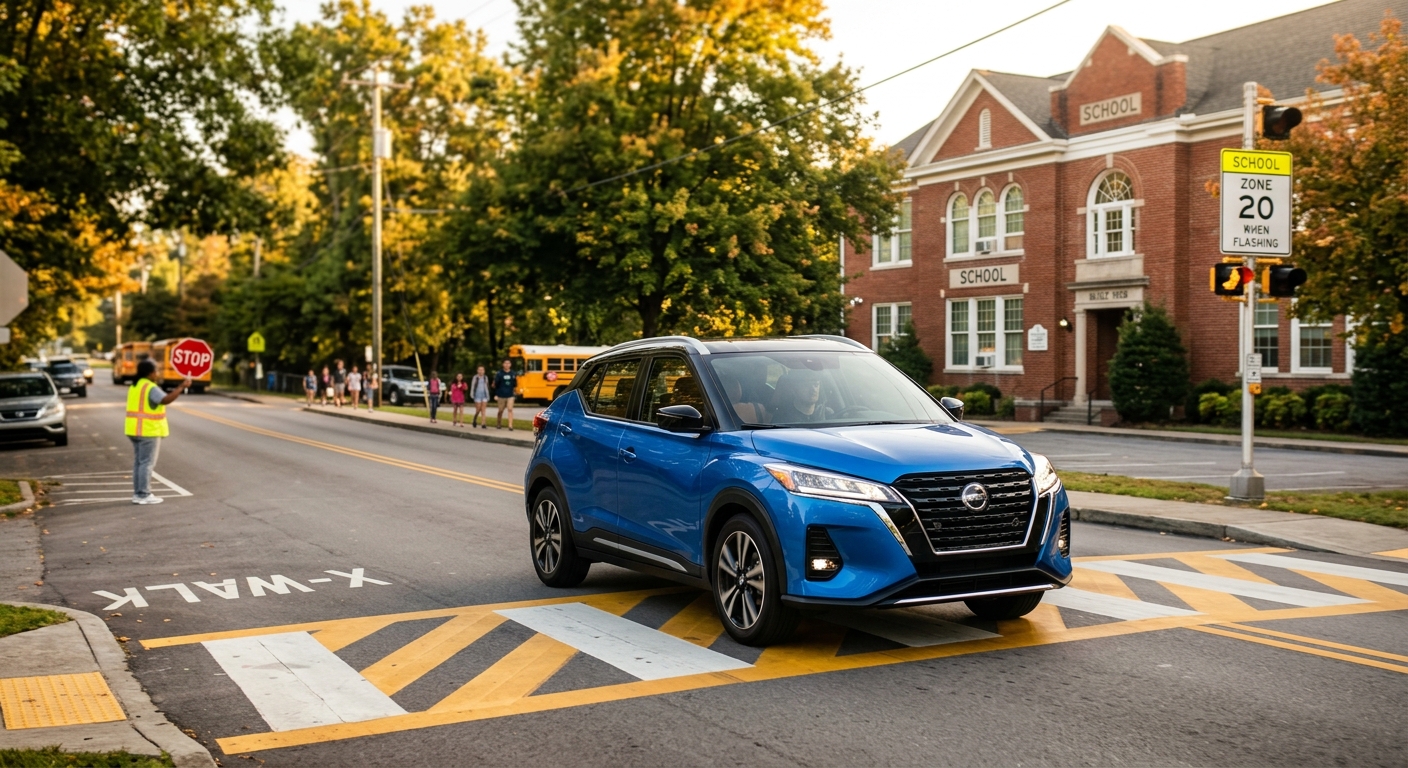 Navigating Middle Tennessee School Zones Safely in the Nissan Kicks | Newton Nissan of Gallatin