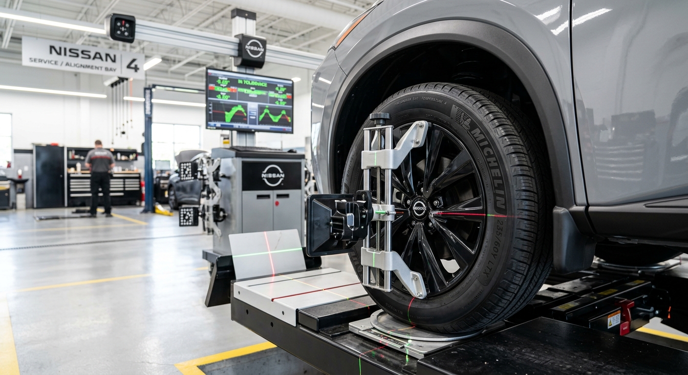 Why a Wheel Alignment Is Essential When Buying New Tires | Newton Nissan of Gallatin