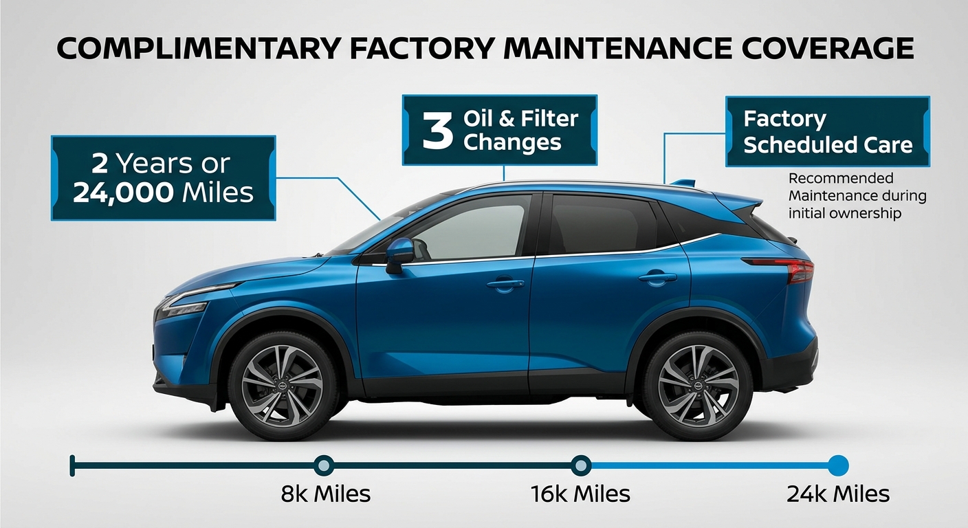 Does the 2026 Nissan Kicks Come With Free Maintenance? | Newton Nissan of Gallatin