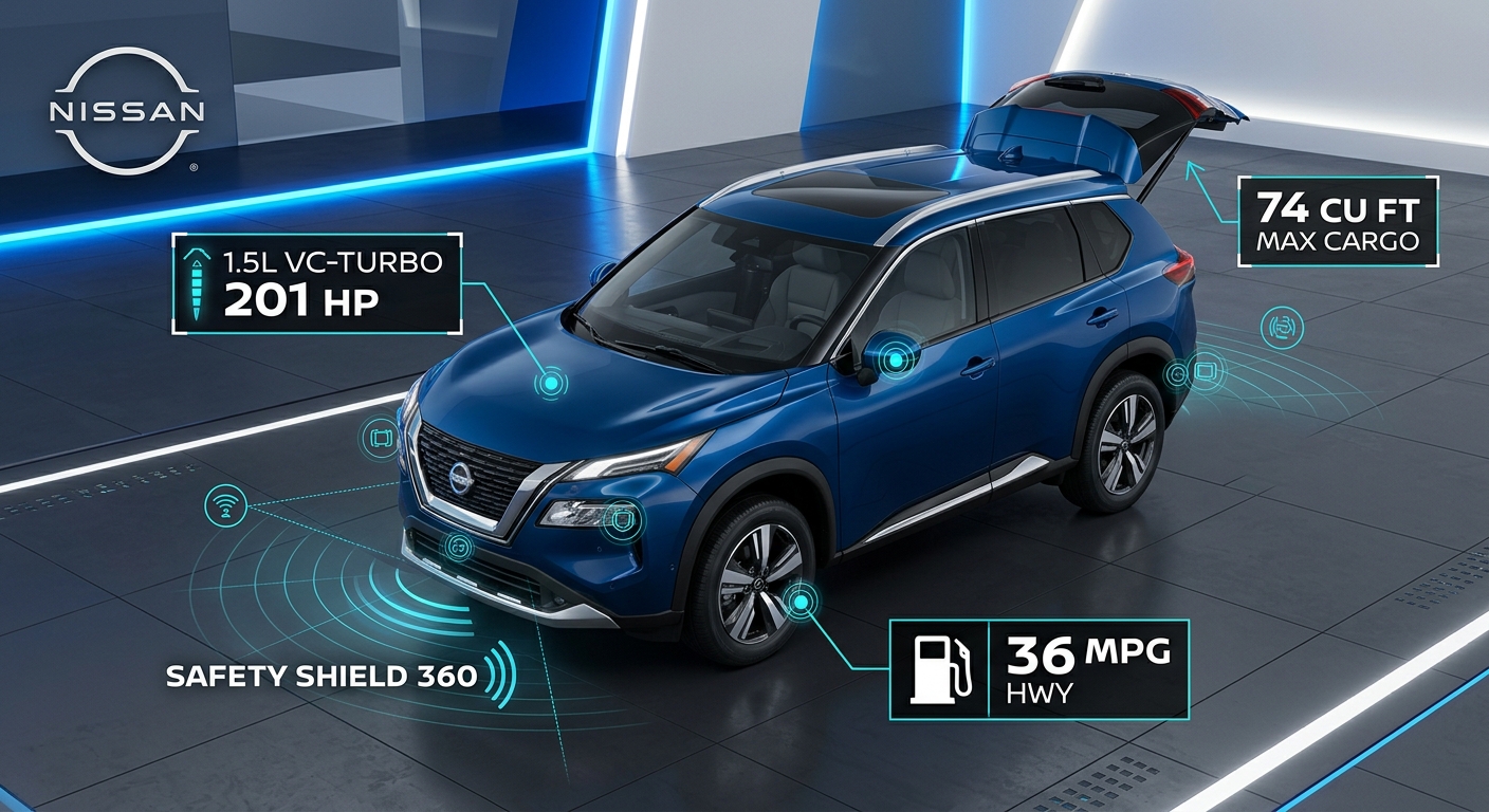 What are the key specs and features of the 2024 Nissan Rogue? | Newton Nissan of Gallatin