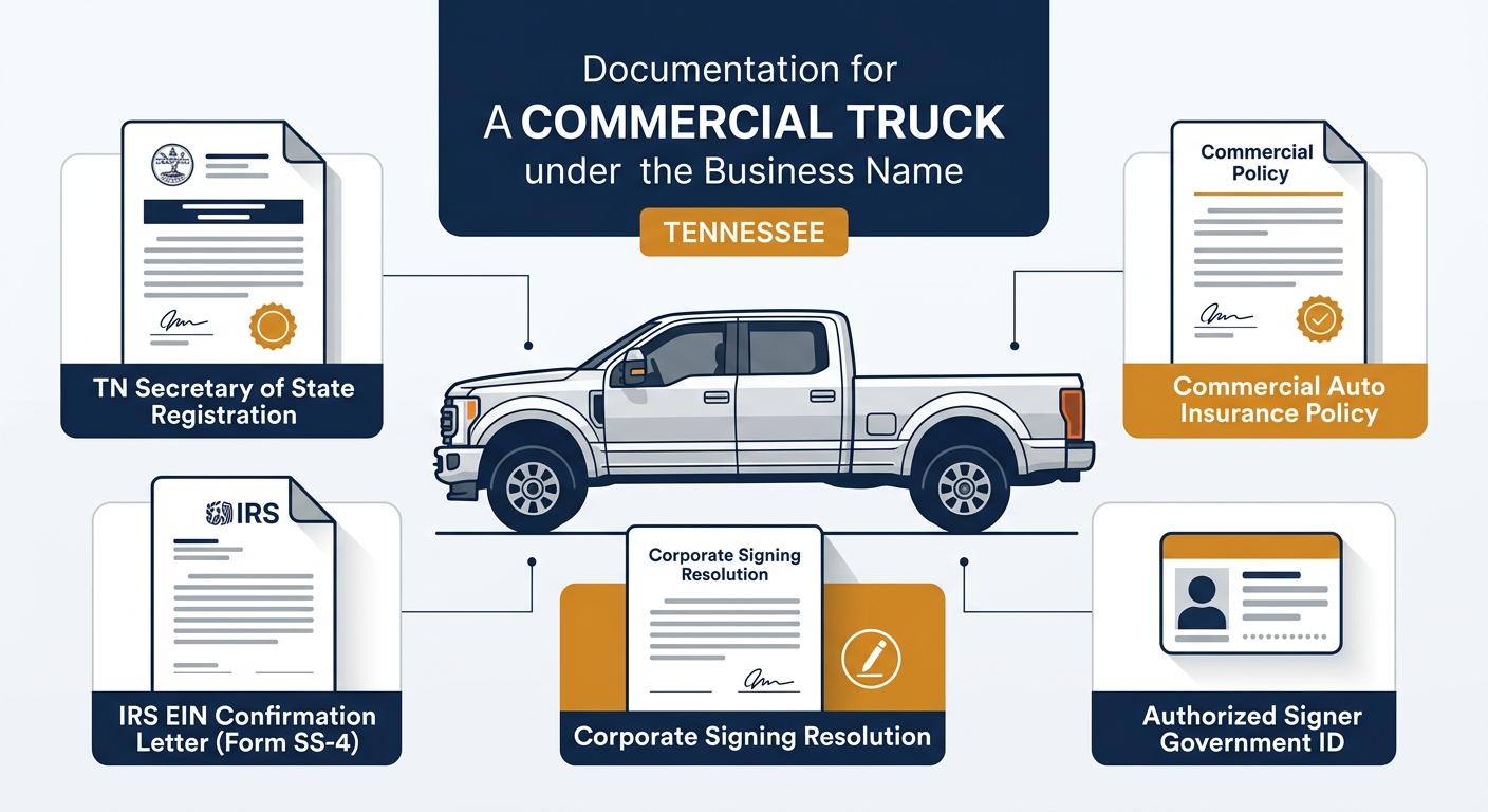 What Documentation Do I Need to Buy a Truck Under a Business Name in Tennessee? | Newton Nissan of Gallatin