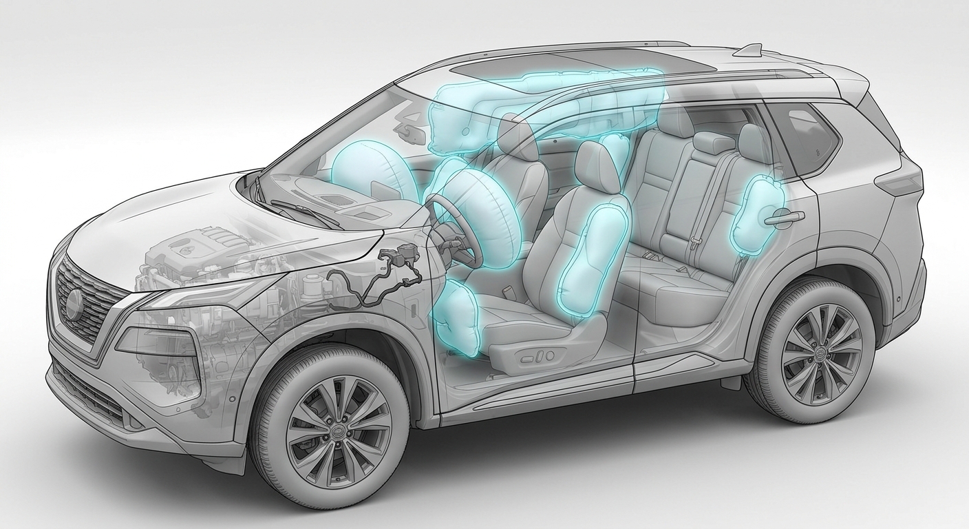 What Types of Airbags Does the 2025 Nissan Kicks Offer to Protect Occupants During a Crash? | Newton Nissan of Gallatin