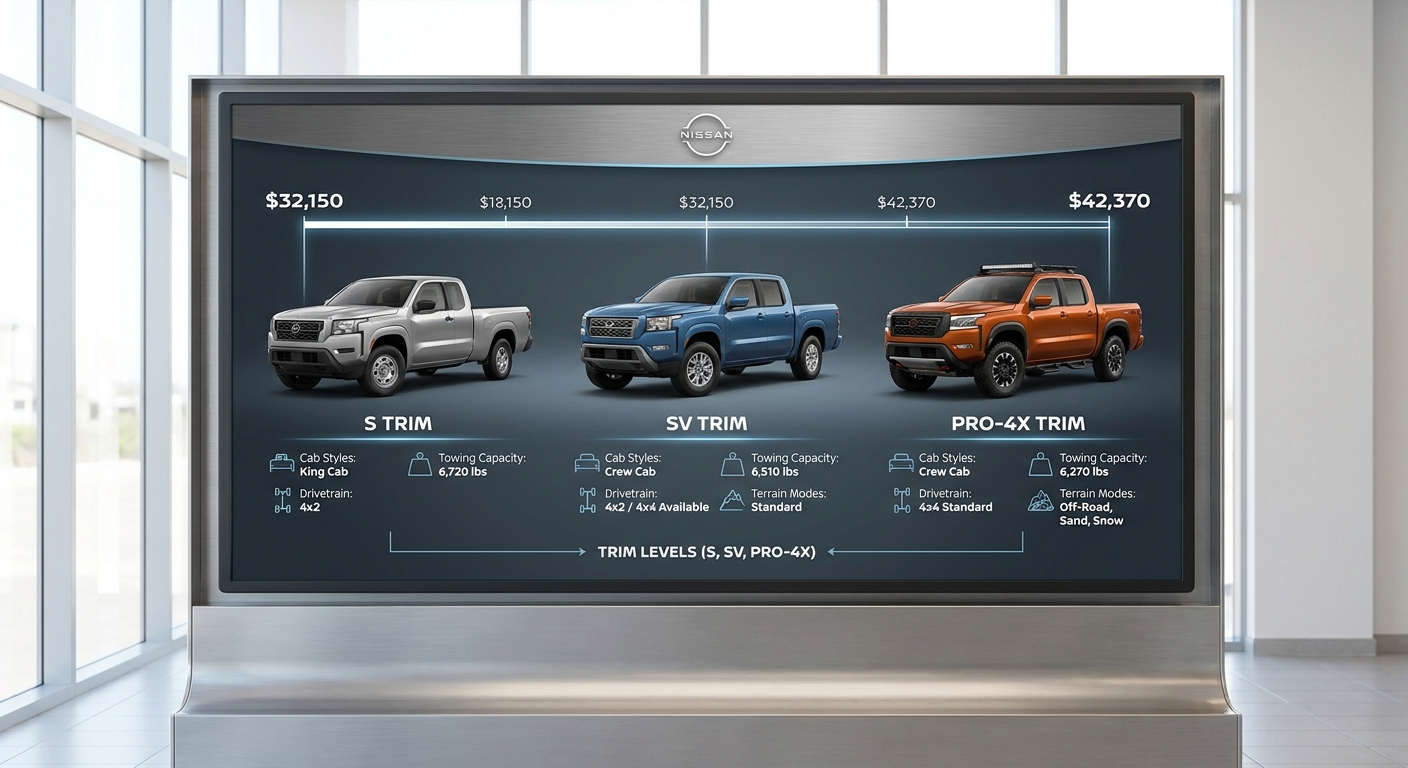 How Much Does the 2026 Nissan Frontier Cost? | Newton Nissan of Gallatin