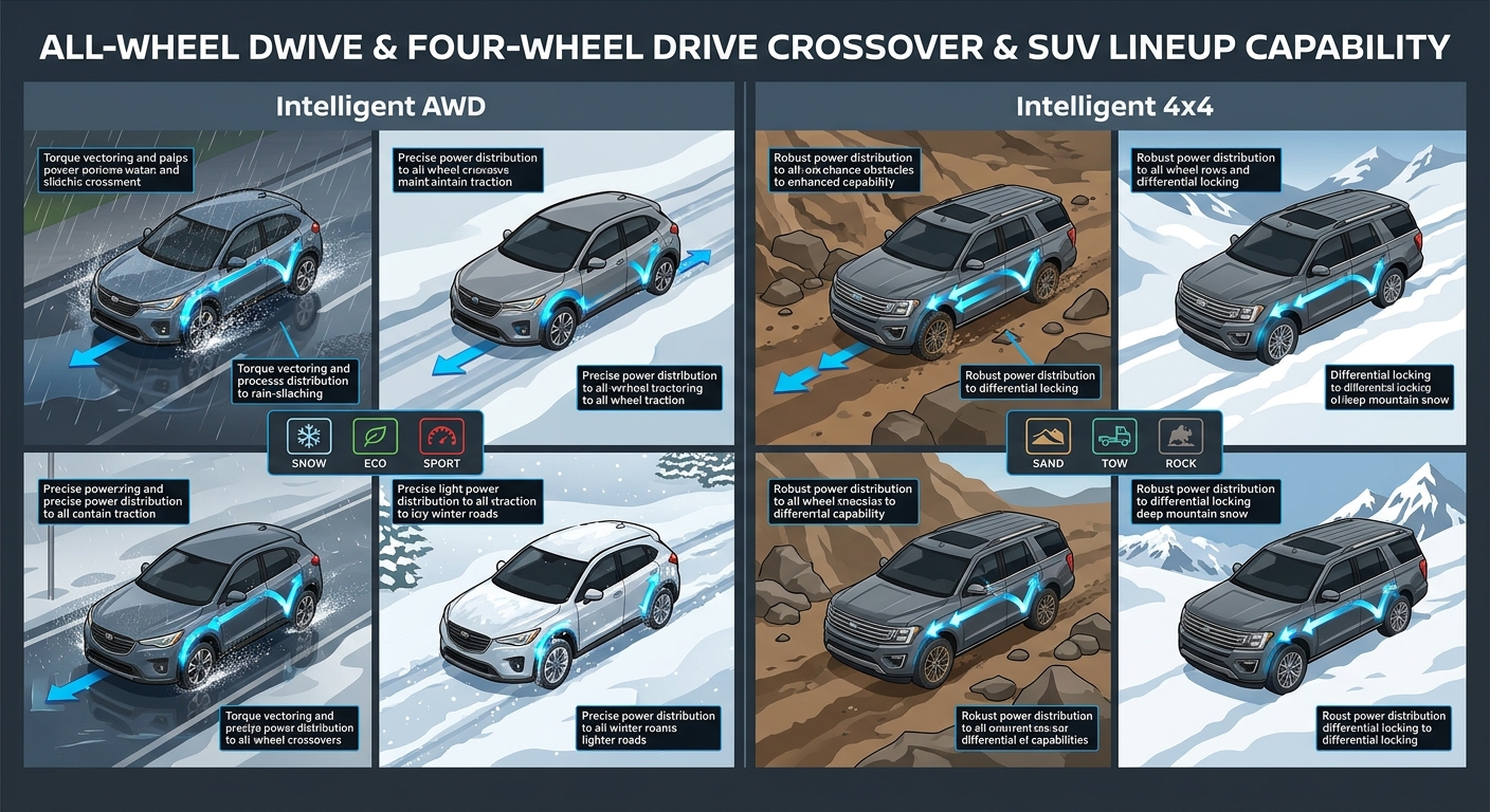 Which Nissan SUV Models Offer All-Wheel Drive (AWD)? | Newton Nissan of Gallatin