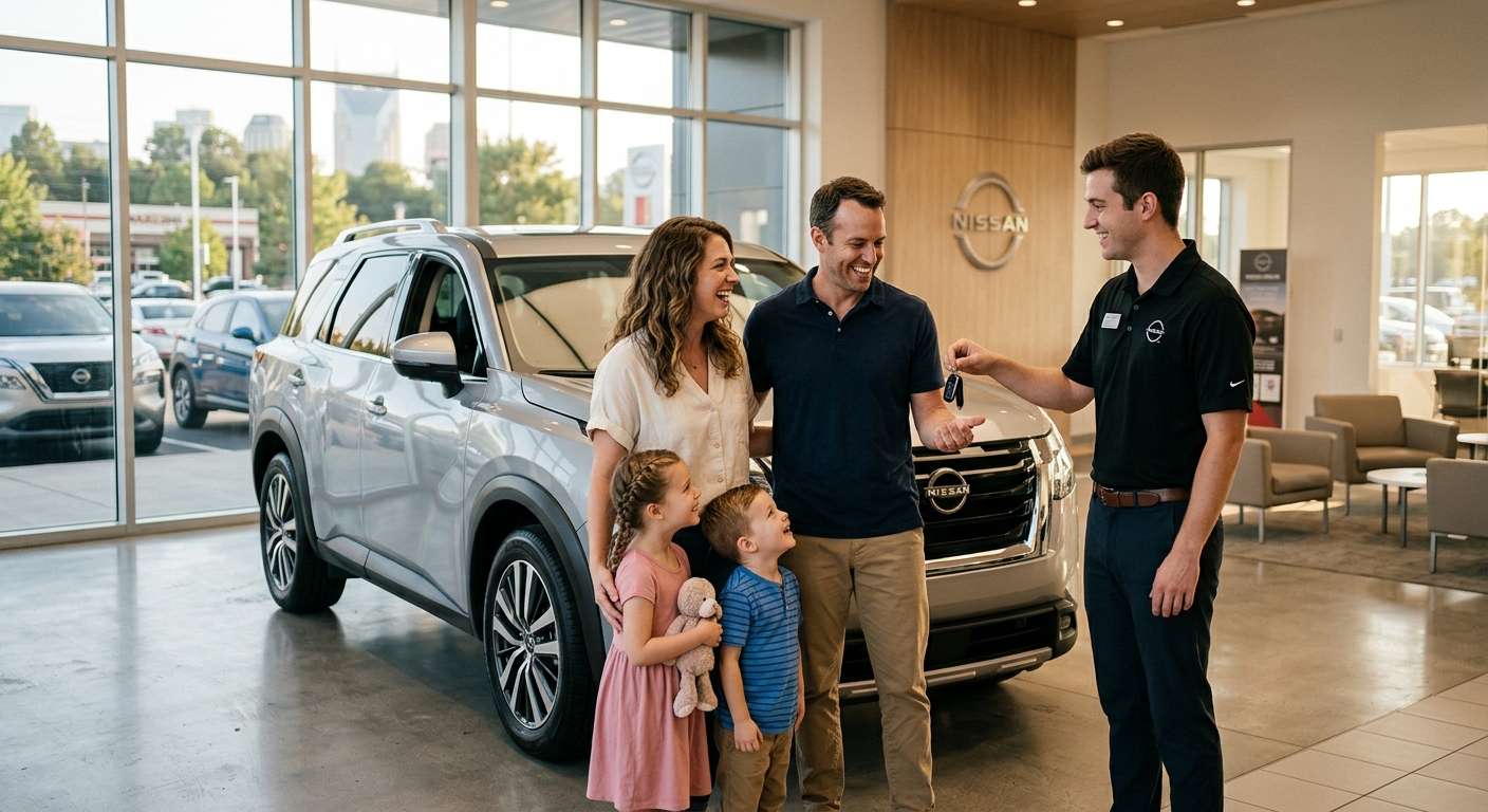 What Defines a Smooth Nissan Purchase Experience for Families | Newton Nissan South