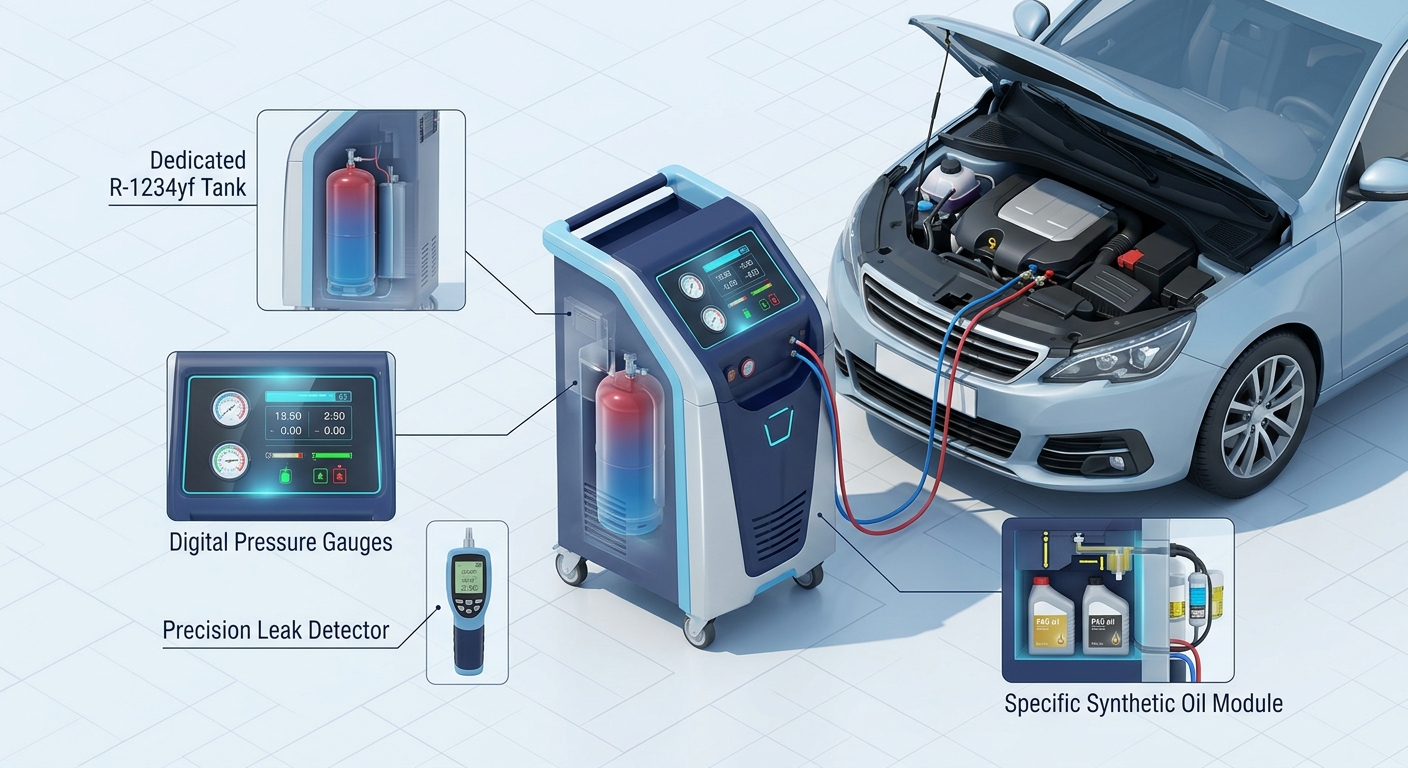 Do Local Mechanics Have the Tools to Service R-1234yf Refrigerant? | Newton Nissan South
