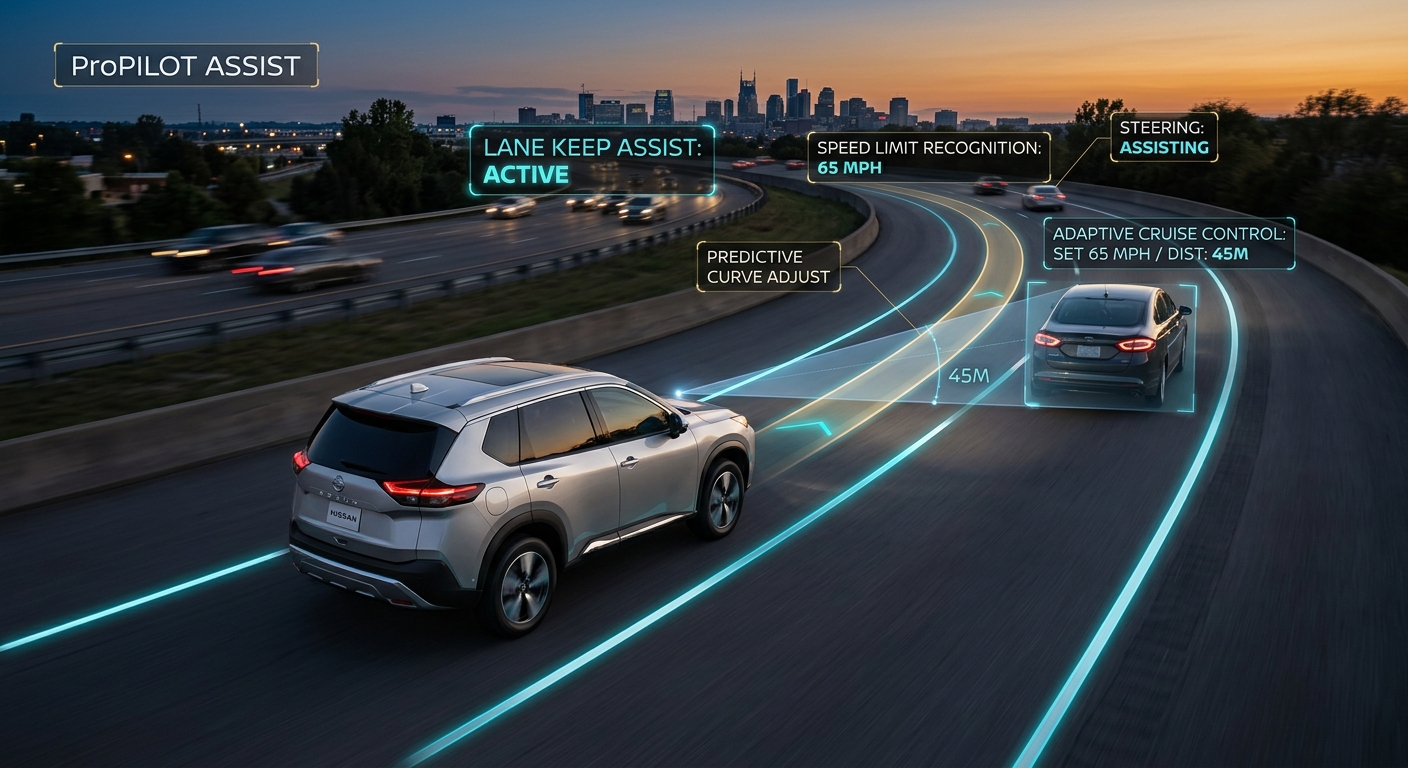 Does the 2026 Nissan Rogue Have ProPILOT Assist? | Newton Nissan South